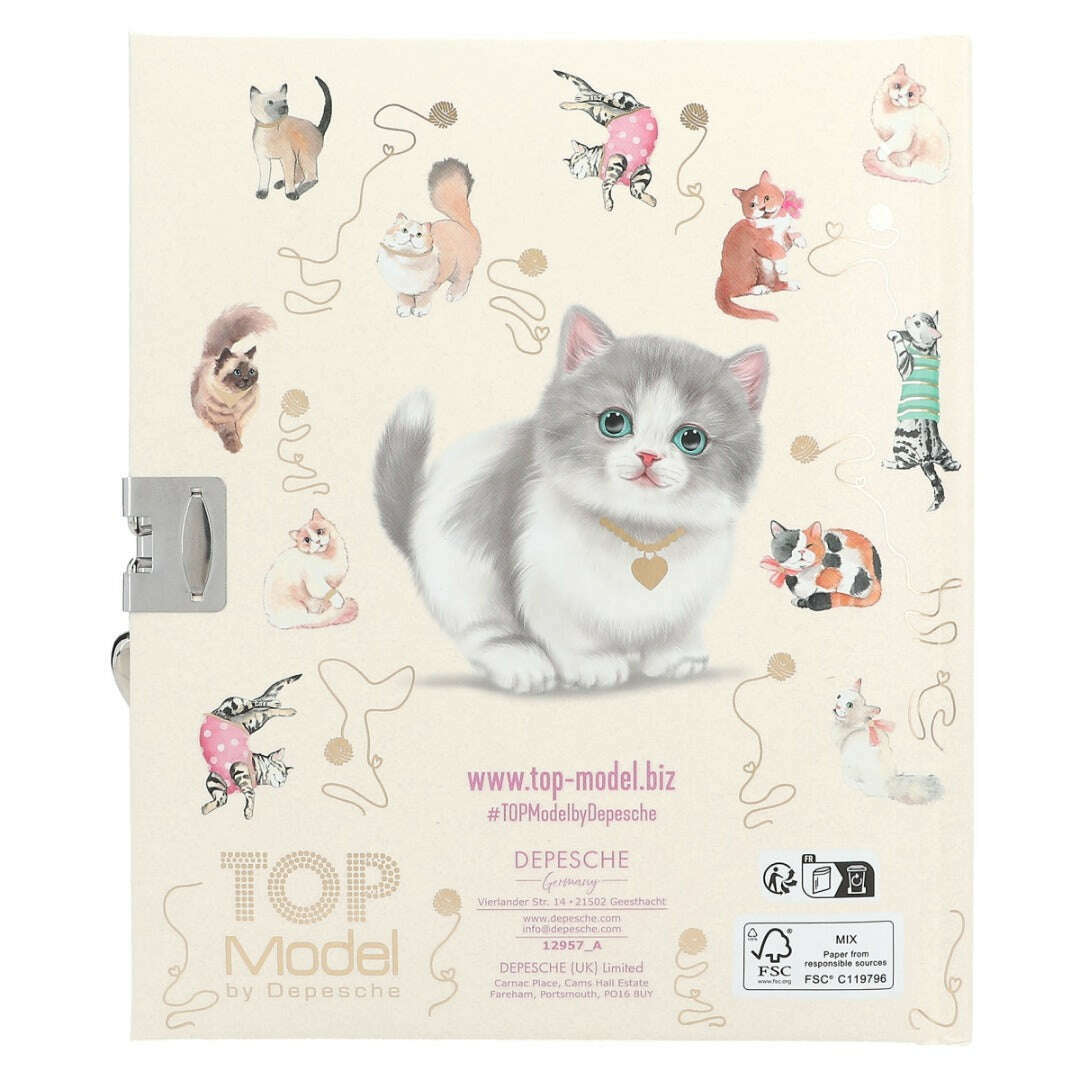 Toys N Tuck:Depesche Top Model Kitty Diary,Top Model