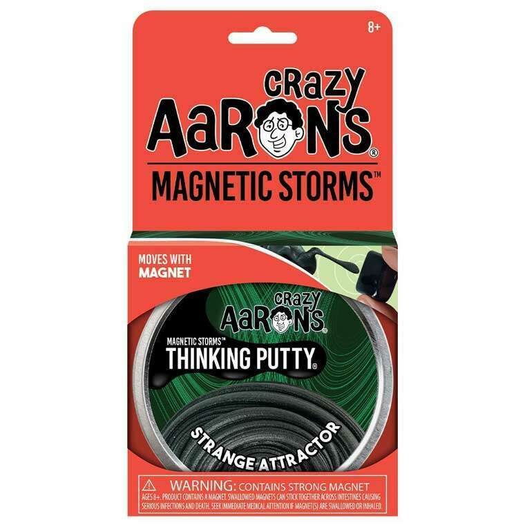 Toys N Tuck:Crazy Aaron's Thinking Putty - Magnetic Storms Strange Attractor,Crazy Aaron's