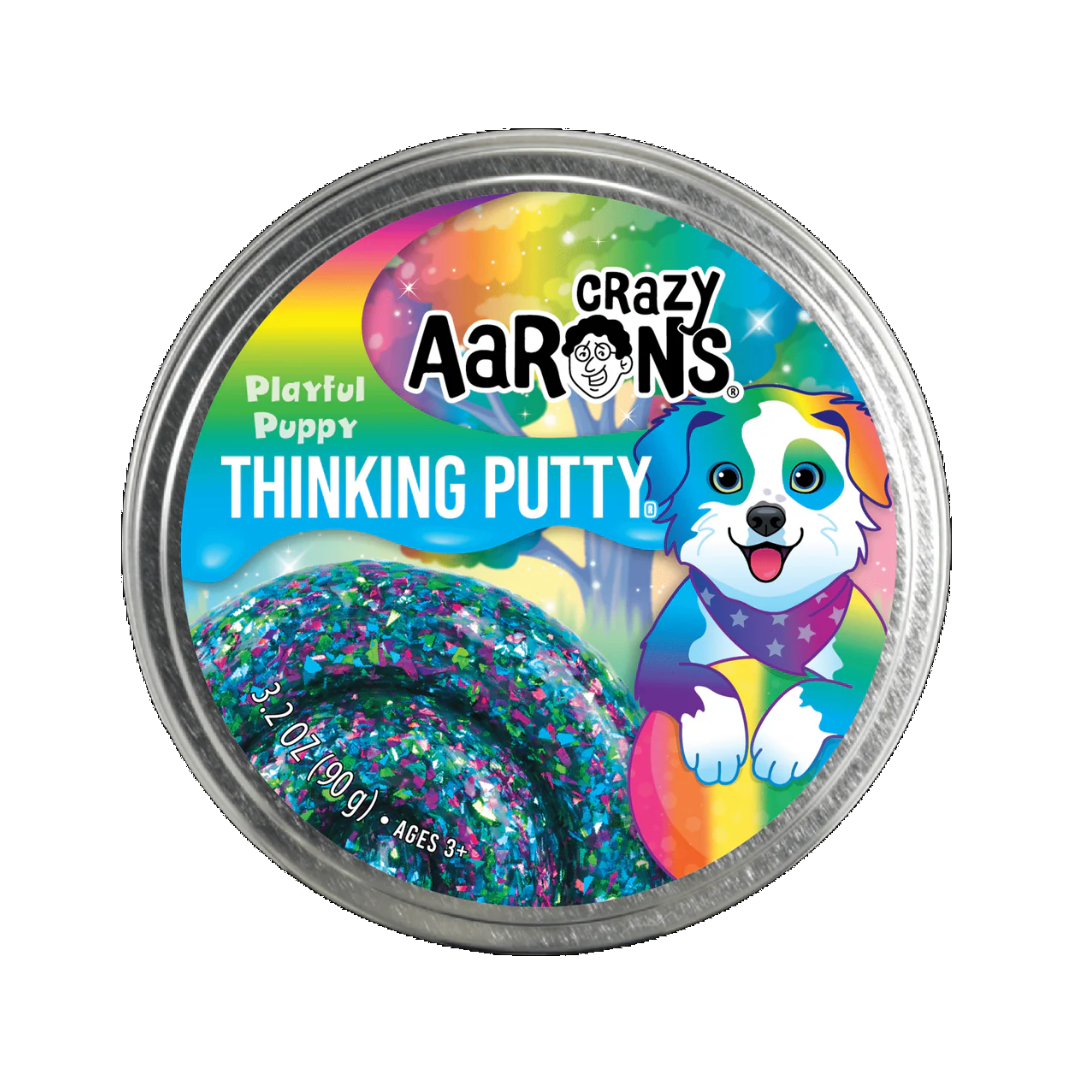 Toys N Tuck:Crazy Aaron's Thinking Putty - Putty Pets Playful Puppy,Crazy Aaron's