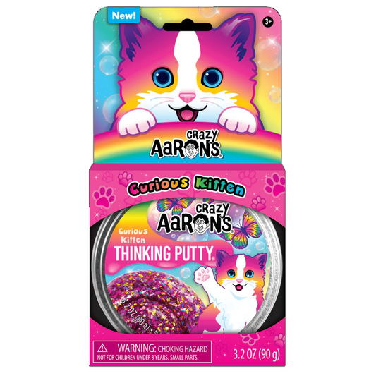 Toys N Tuck:Crazy Aaron's Thinking Putty - Putty Pets Curious Kitten,Crazy Aaron's