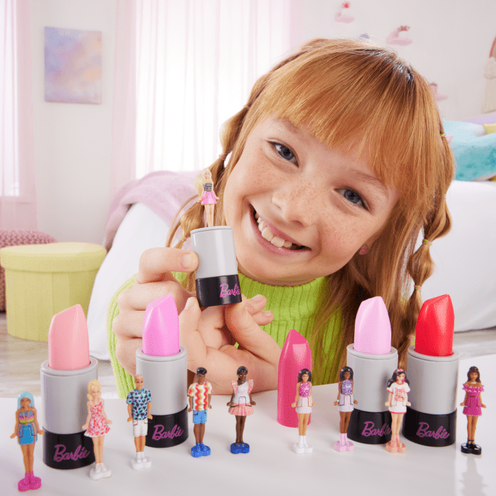 Toys N Tuck:Barbie Mini Barbieland Lipstick Tube Surprise Reveal,Barbie