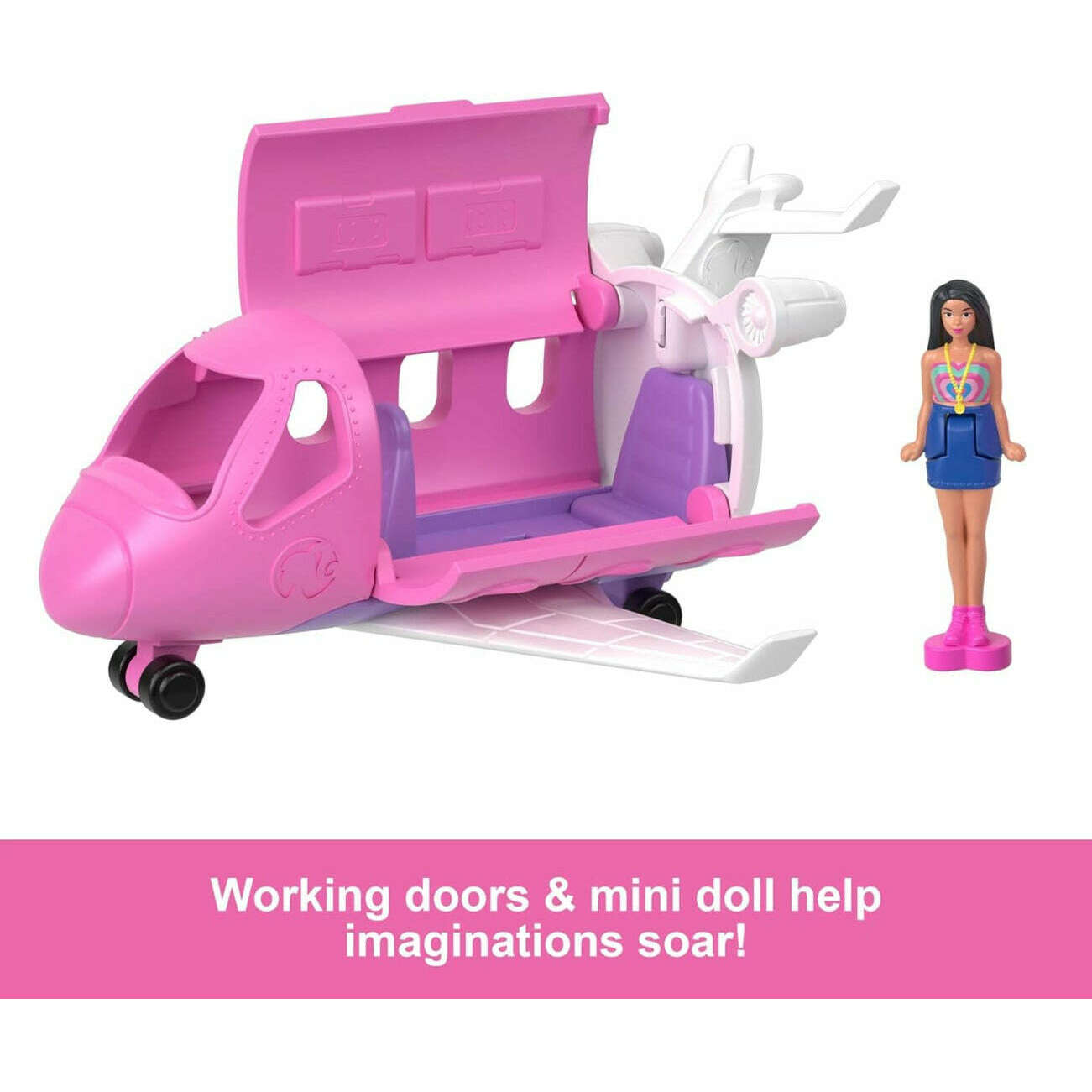 Toys N Tuck:Barbie Mini Barbieland Dreamplane,Barbie