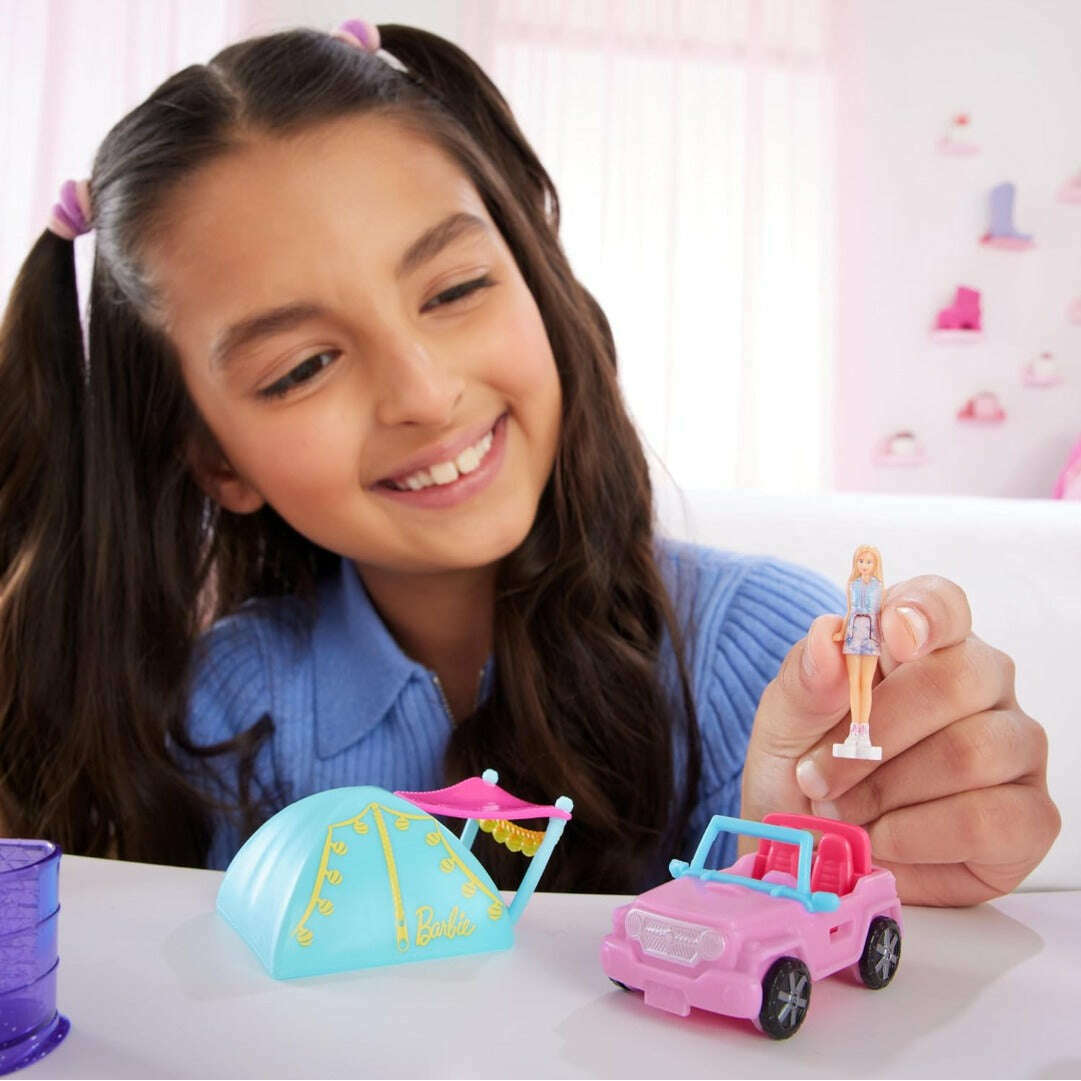 Toys N Tuck:Barbie Mini Barbieland Jeep & Tent,Barbie