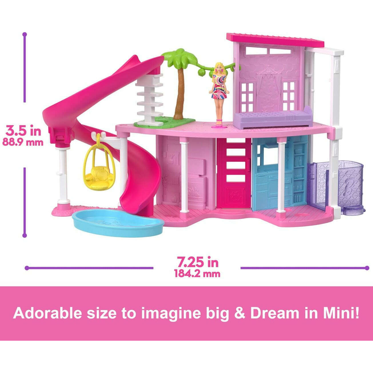 Toys N Tuck:Barbie Mini Barbieland Dreamhouse HYF45,Barbie