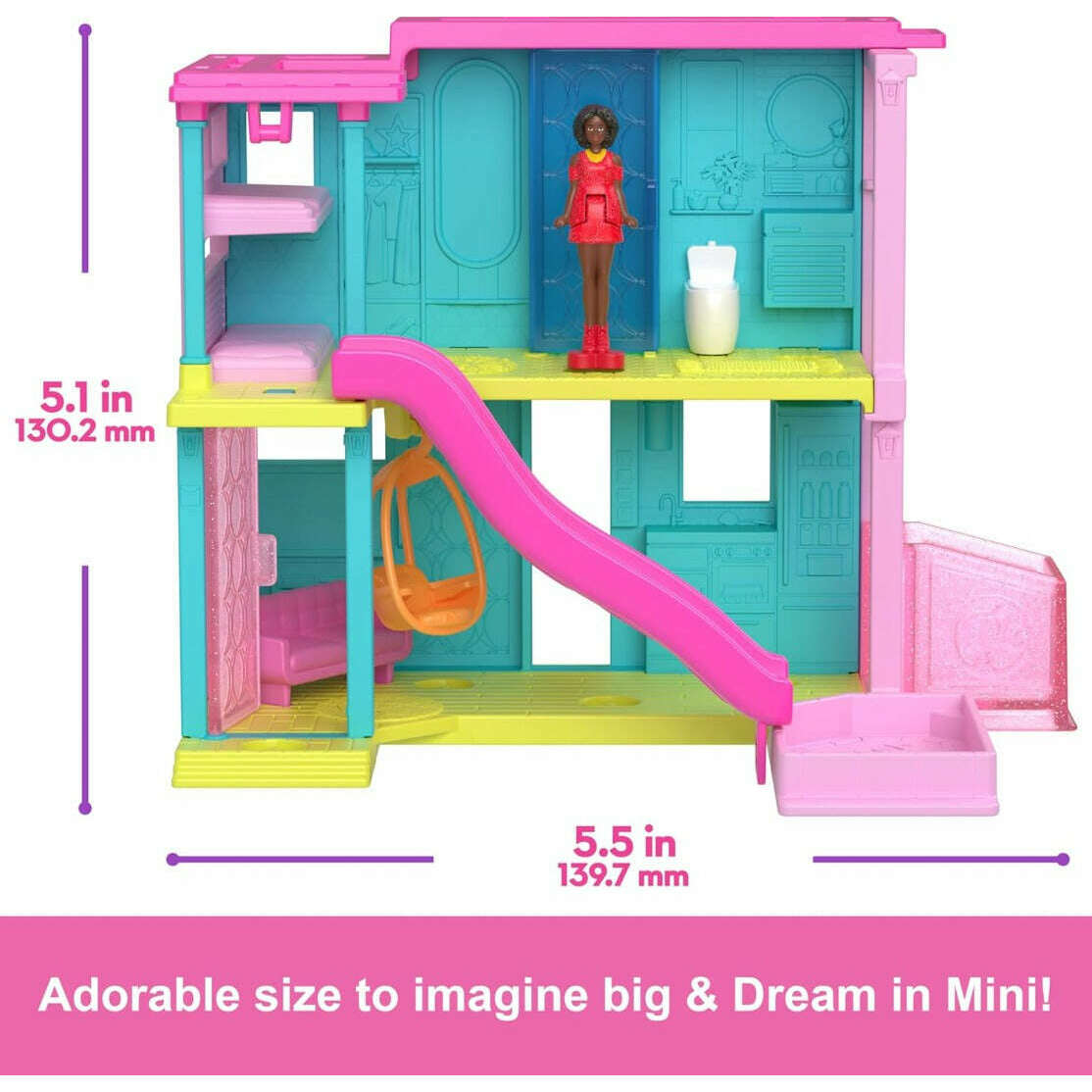 Toys N Tuck:Barbie Mini Barbieland Dreamhouse HYF46,Barbie