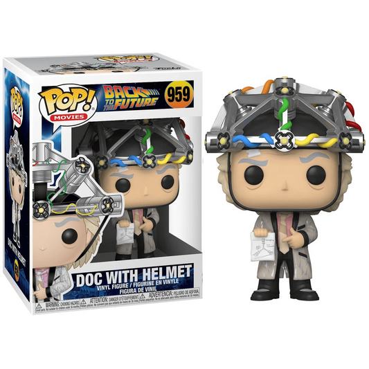 Toys N Tuck:Pop Vinyl - Back To The Future - Doc With Helmet 959,Back To The Future