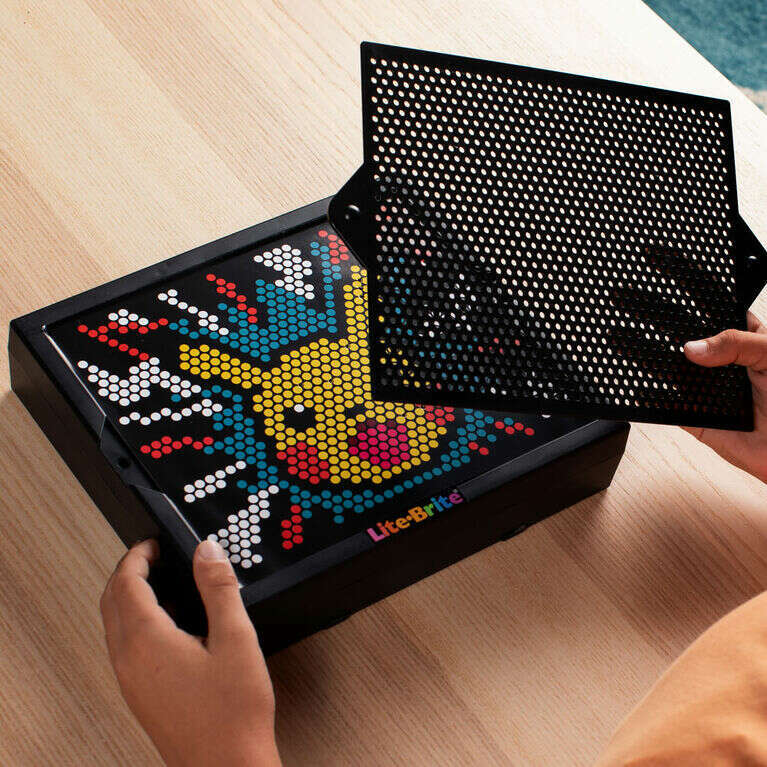 Toys N Tuck:Lite Brite Super Bright HD Pokemon,Lite Brite