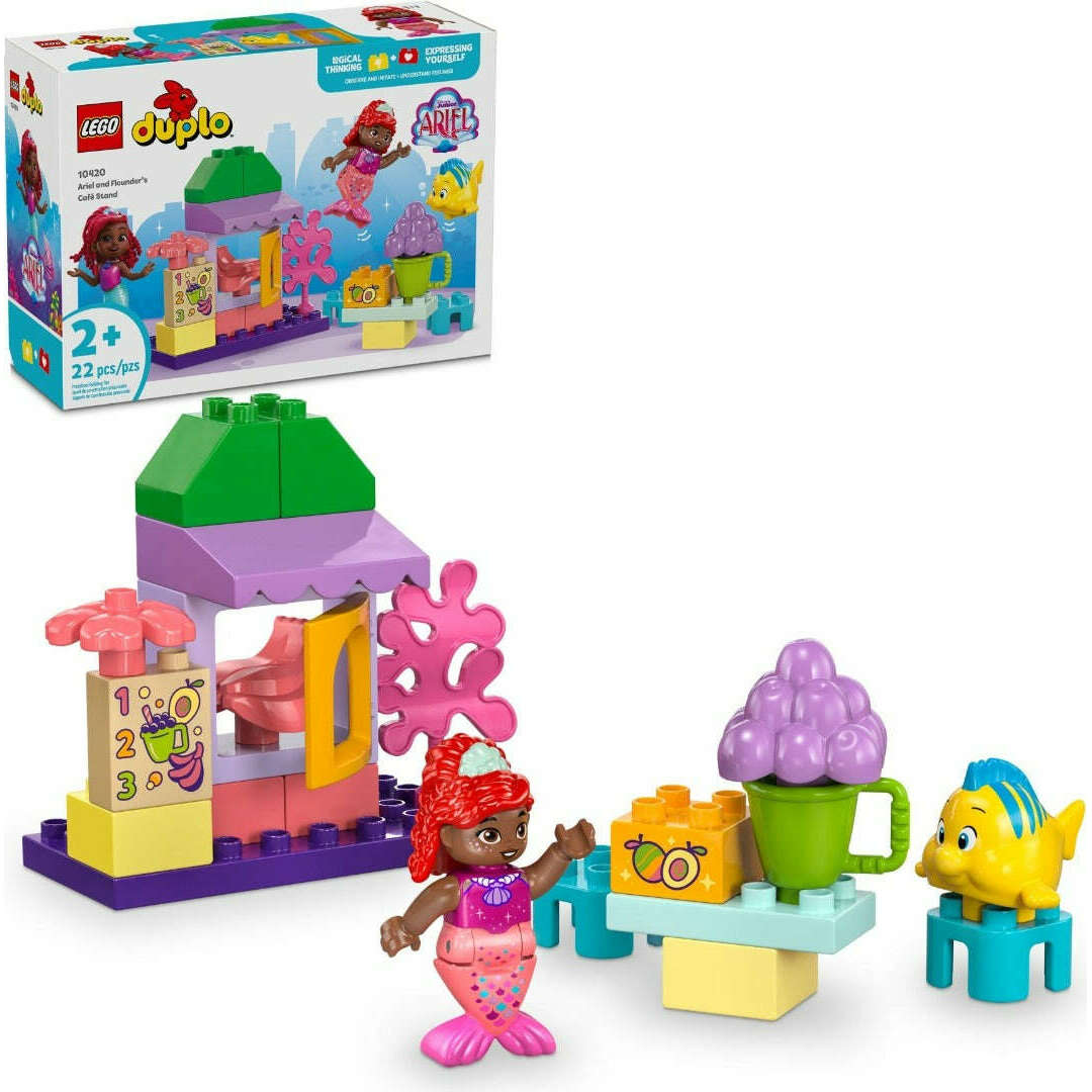 Toys N Tuck:Lego 10420 Duplo Ariel And Flounder's Cafe Stand,Lego Duplo