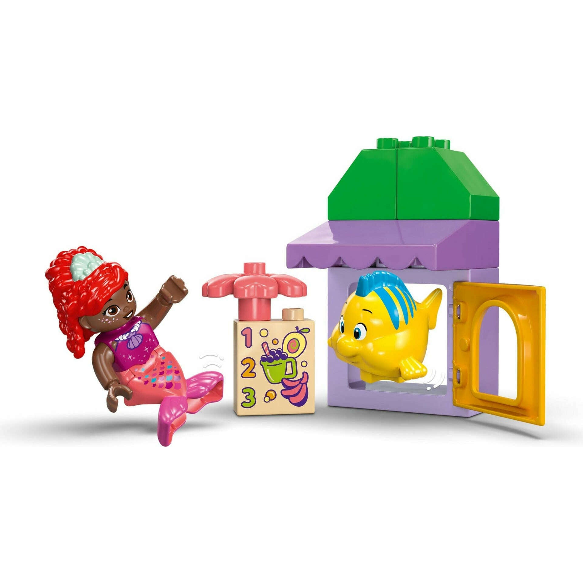 Toys N Tuck:Lego 10420 Duplo Ariel And Flounder's Cafe Stand,Lego Duplo