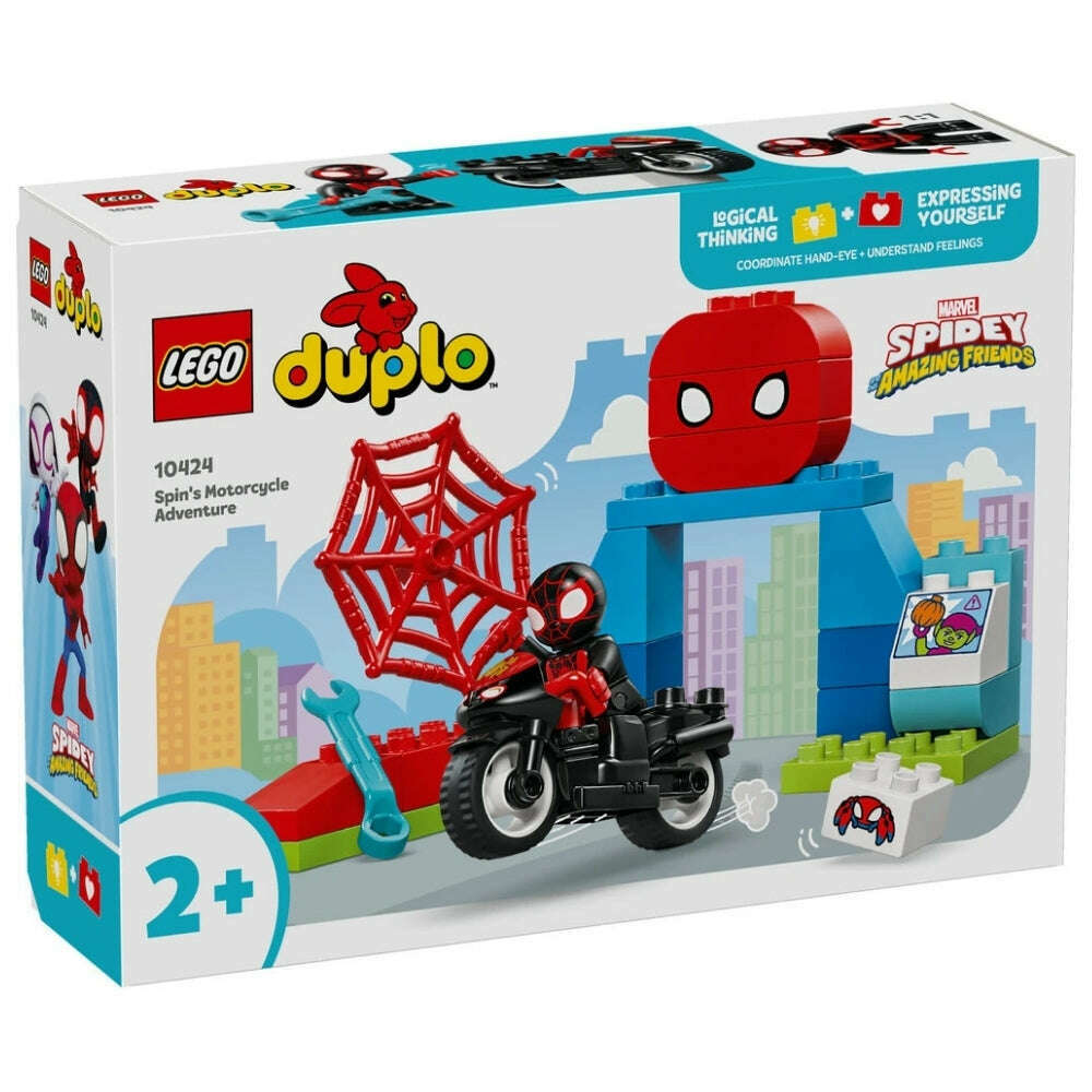 Toys N Tuck:Lego 10424 Duplo Spin's Motorcycle Adventure,Lego Duplo