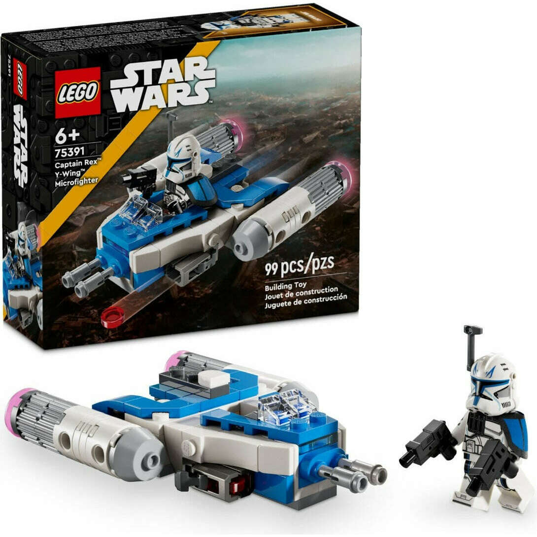 Toys N Tuck:Lego 75391 Star Wars Captain Rex Y-Wing Microfighter,Lego Star Wars