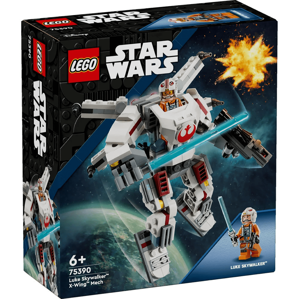 Toys N Tuck:Lego 75390 Star Wars Luke Skywalker X-Wing Mech,Lego Star Wars