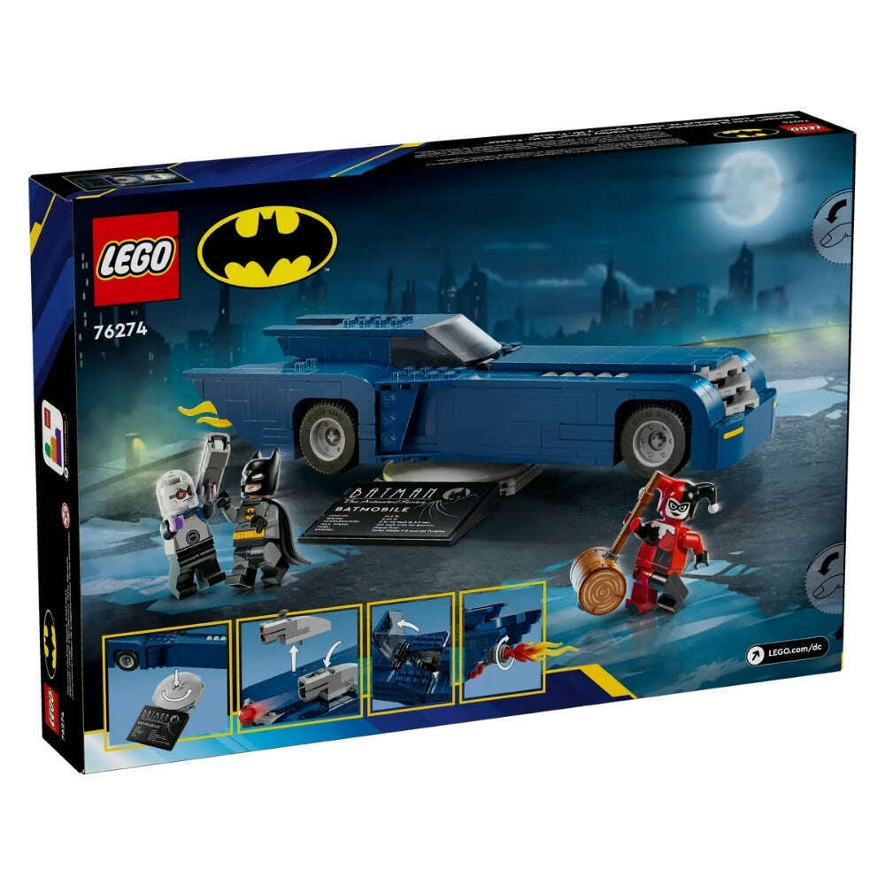 Toys N Tuck:Lego 76274 DC Batman With The Batmobile vs. Harley Quinn And Mr. Freeze,Lego DC