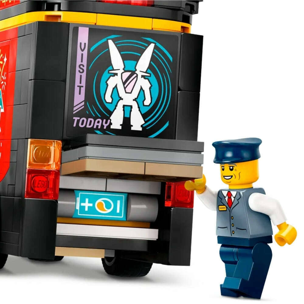 Toys N Tuck:Lego 60407 City Red Double-Decker Sightseeing Bus,Lego City