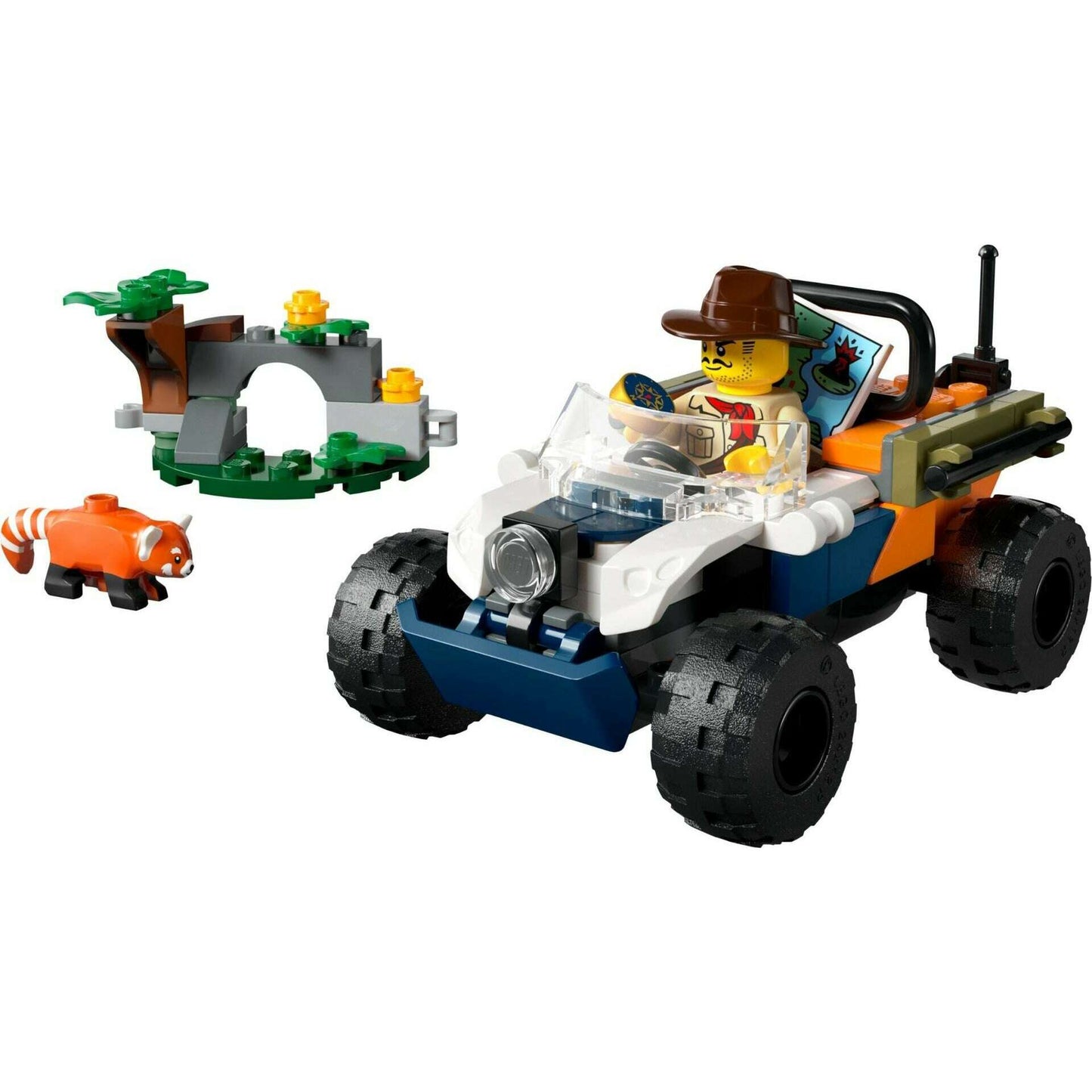 Toys N Tuck:Lego 60424 City Jungle Explorer ATV Red Panda Mission,Lego City