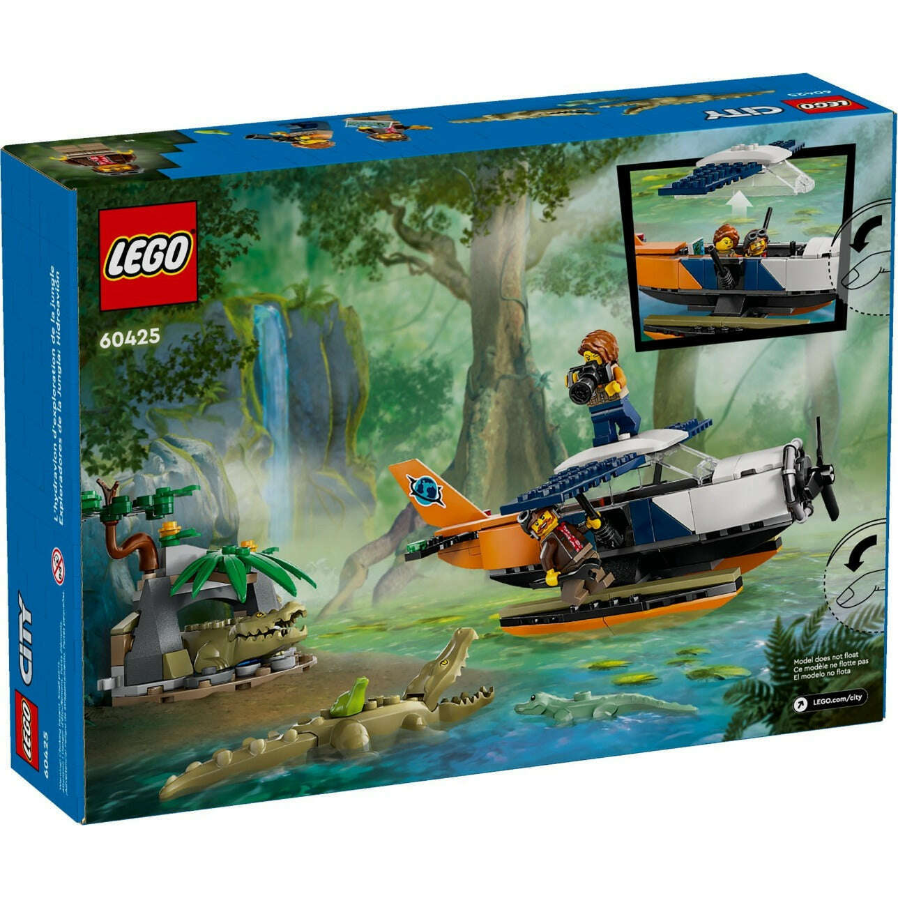 Toys N Tuck:Lego 60425 City Jungle Explorer Water Plane,Lego City