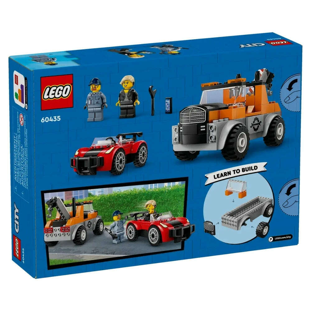 Toys N Tuck:Lego 60435 City Tow Truck And Sports Car Repair,Lego City