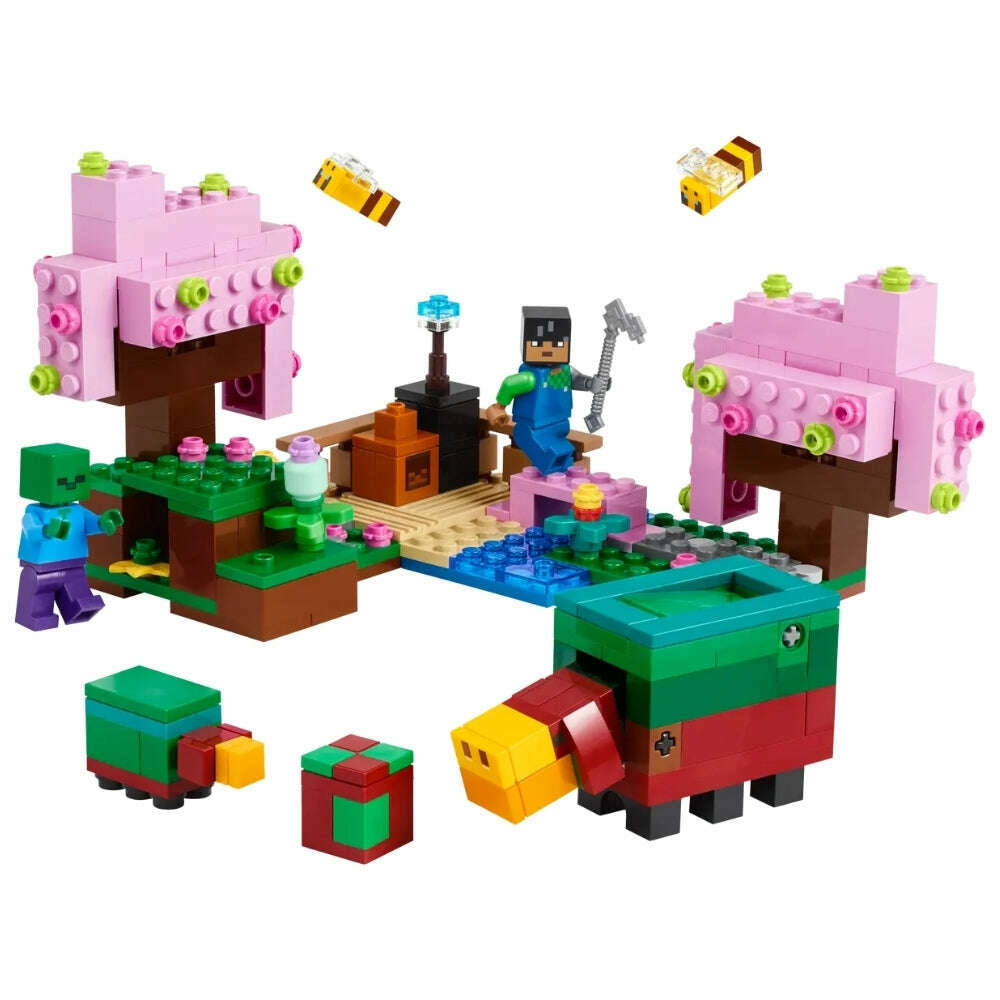 Toys N Tuck:Lego 21260 Minecraft The Cherry Blossom Garden,Lego Minecraft