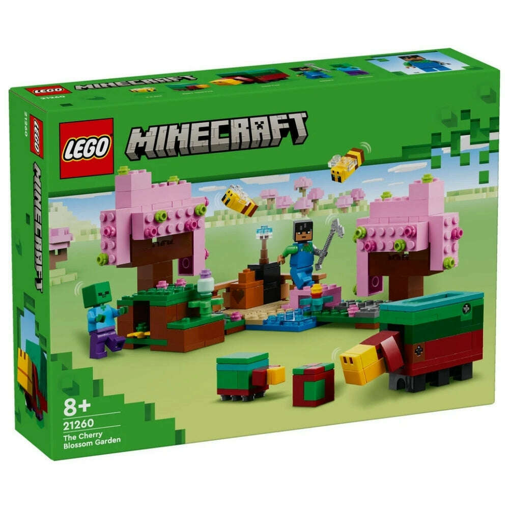 Toys N Tuck:Lego 21260 Minecraft The Cherry Blossom Garden,Lego Minecraft