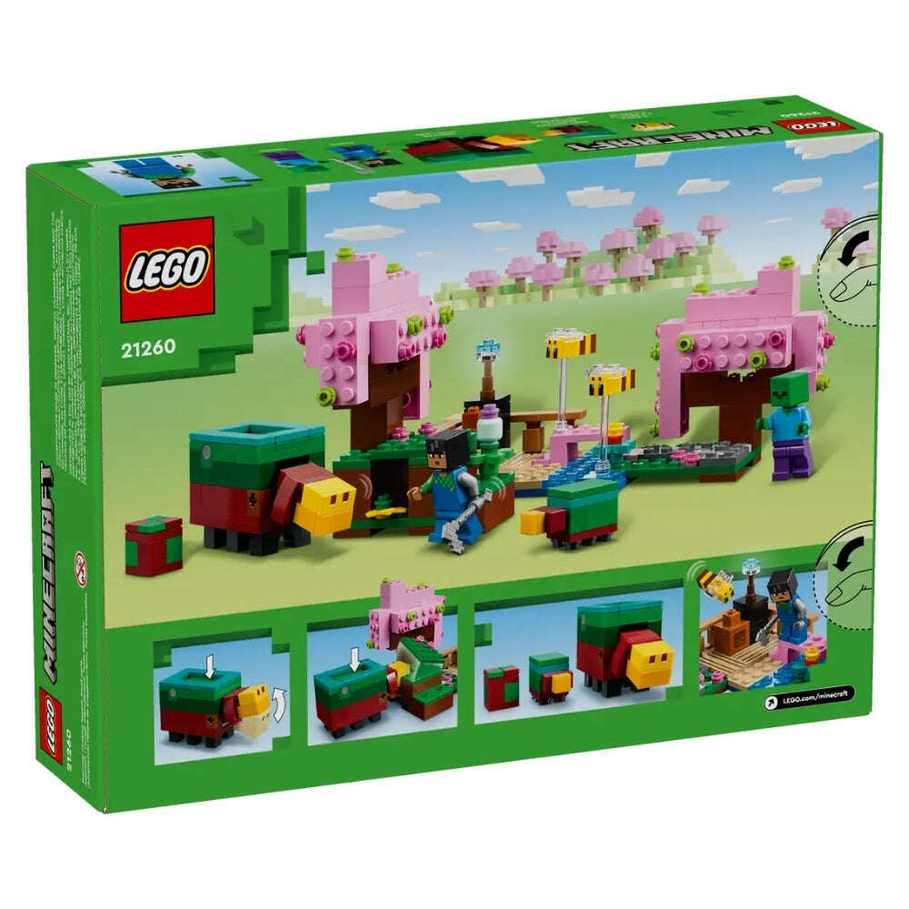 Toys N Tuck:Lego 21260 Minecraft The Cherry Blossom Garden,Lego Minecraft