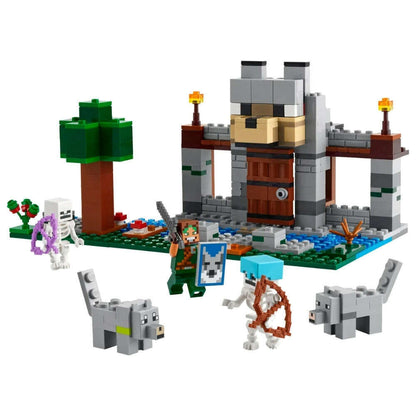 Toys N Tuck:Lego 21261 Minecraft The Wolf Stronghold,Lego Minecraft