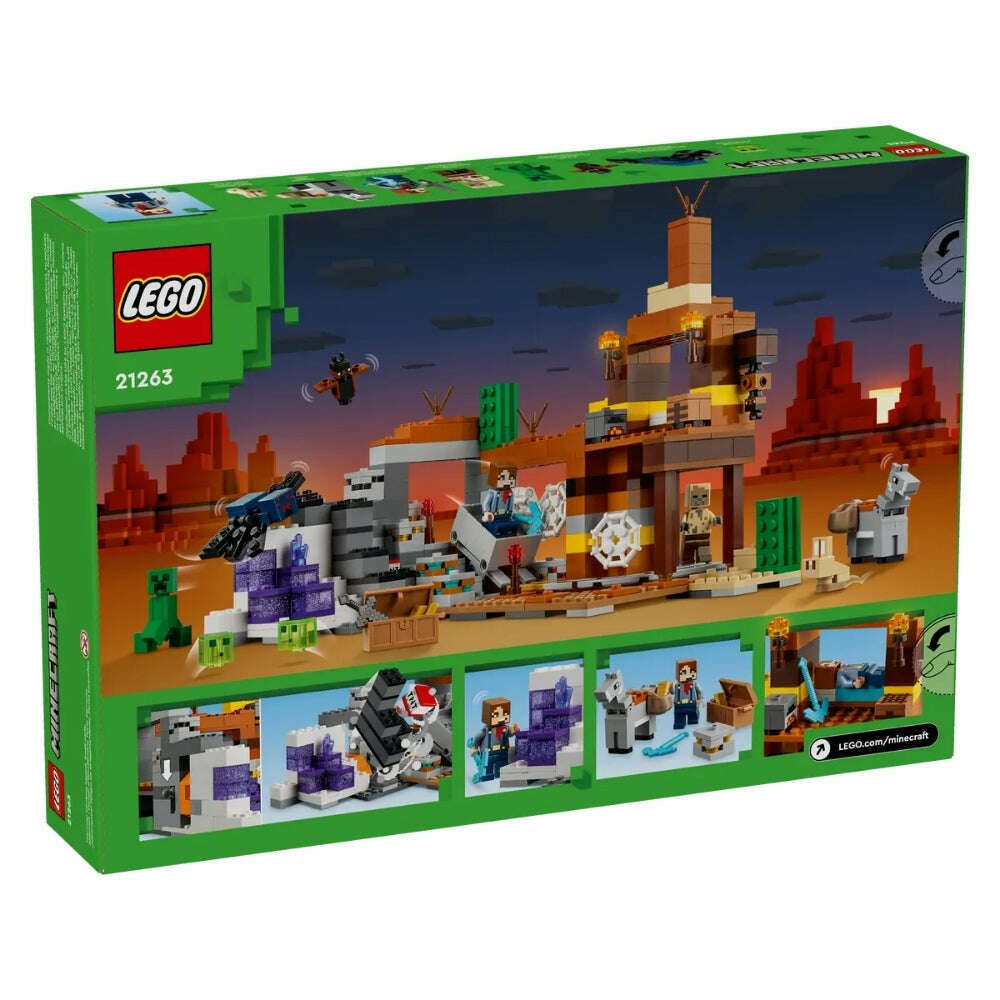 Toys N Tuck:Lego 21263 Minecraft The Badlands Mineshaft,Lego Minecraft