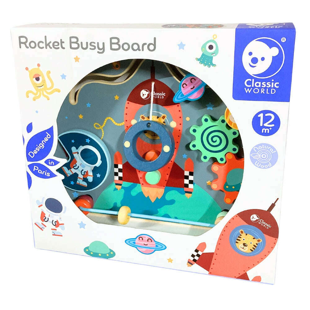 Toys N Tuck:Classic World Rocket Busy Board,Classic World