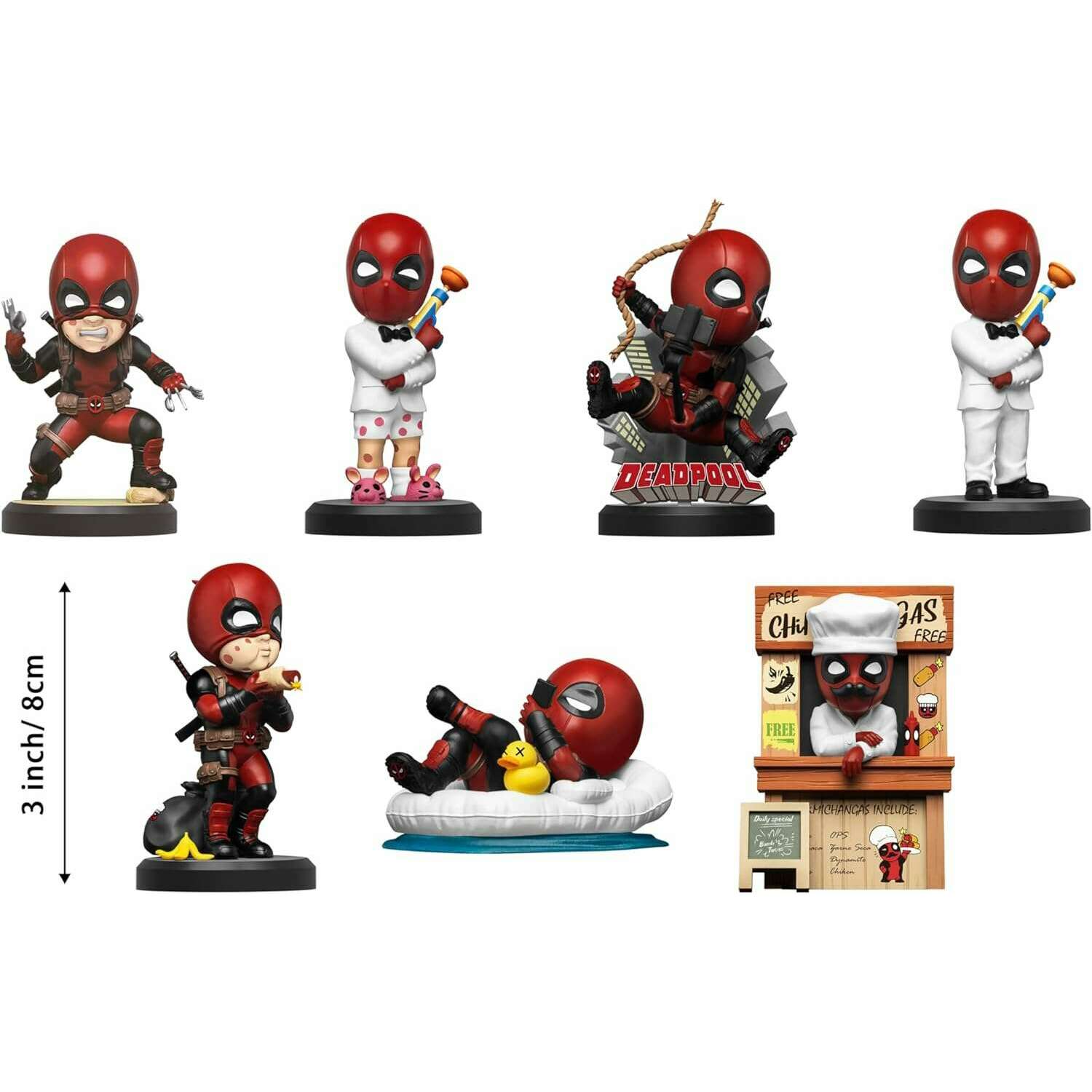 Toys N Tuck:Marvel Deadpool Hero Box Action Hero Series,Marvel