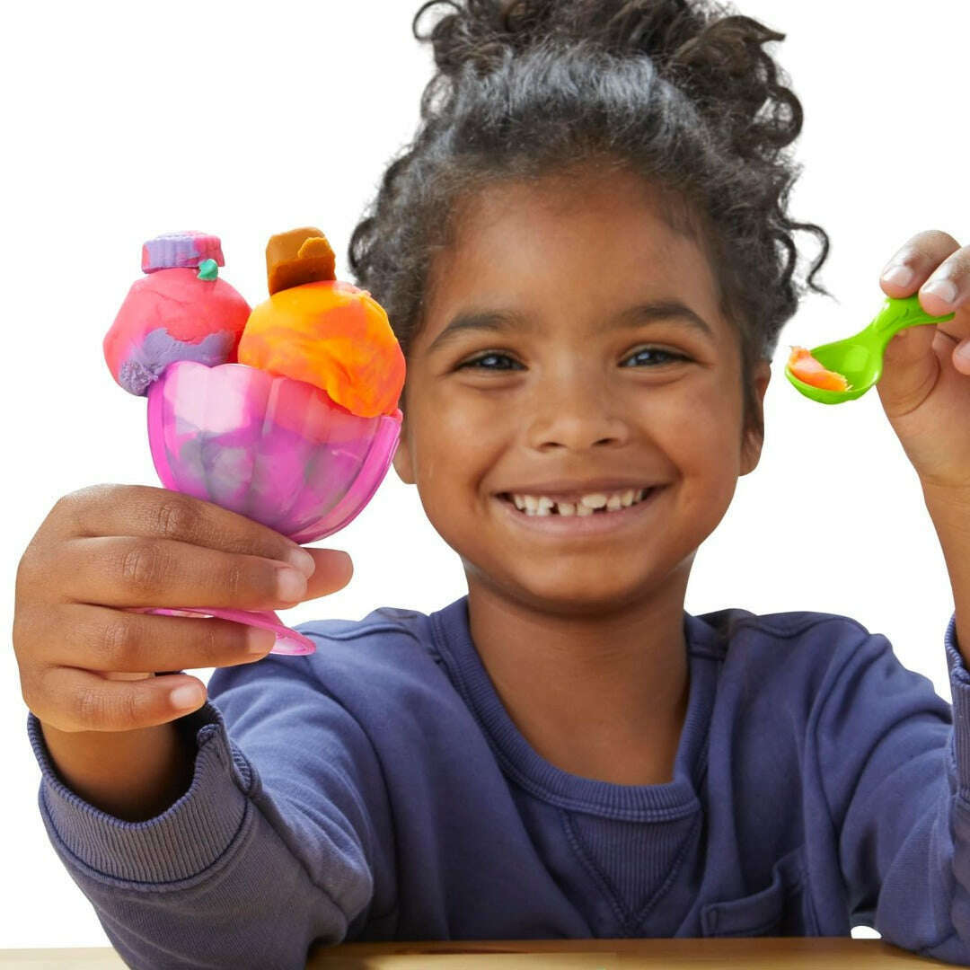 Toys N Tuck:Play-Doh Rainbow Swirl Ice Cream Playset,Play-Doh