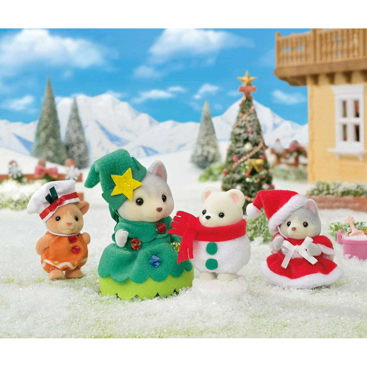 Toys N Tuck:Sylvanian Families Happy Christmas Friends,Sylvanian Families