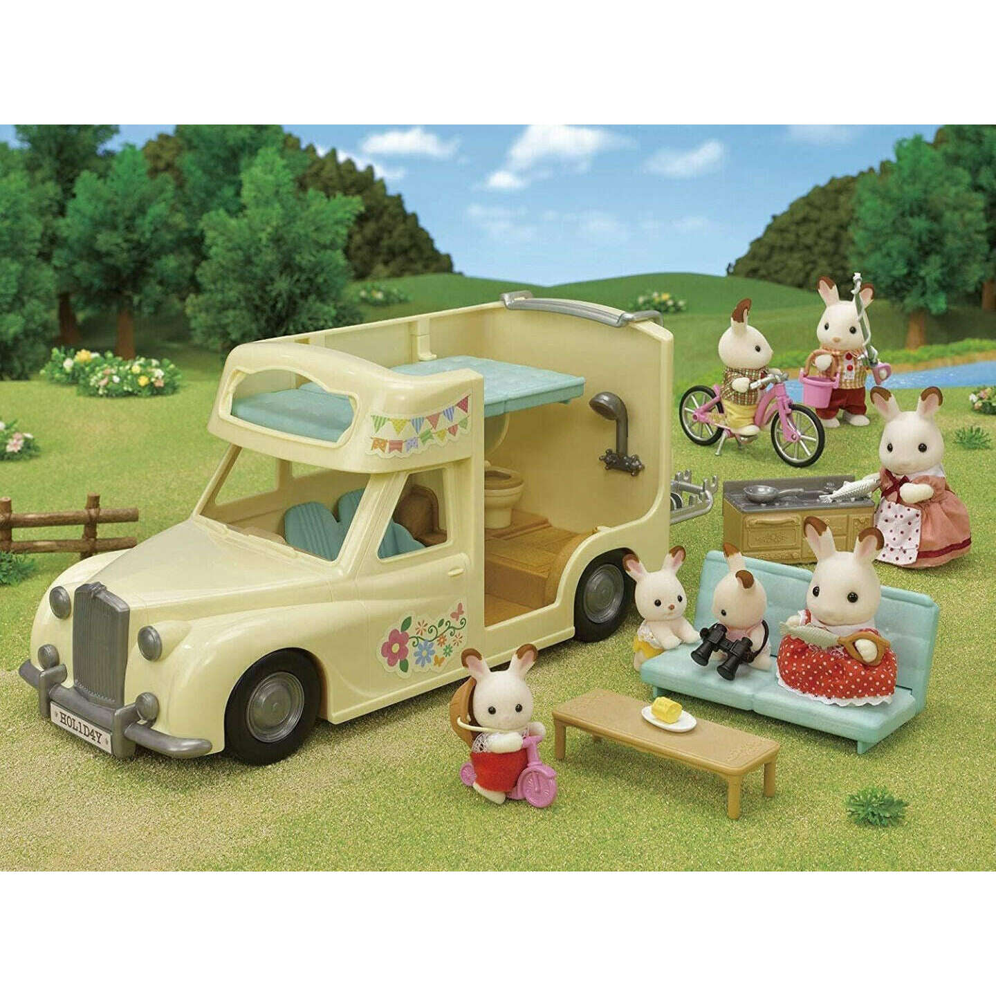 Toys N Tuck:Sylvanian Families Family Campervan,Sylvanian Families