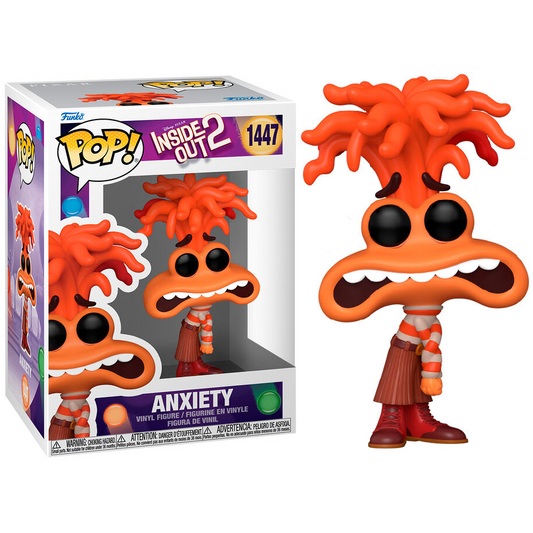 Toys N Tuck:Pop! Vinyl - Disney Inside Out 2 - Anxiety 1447,Disney