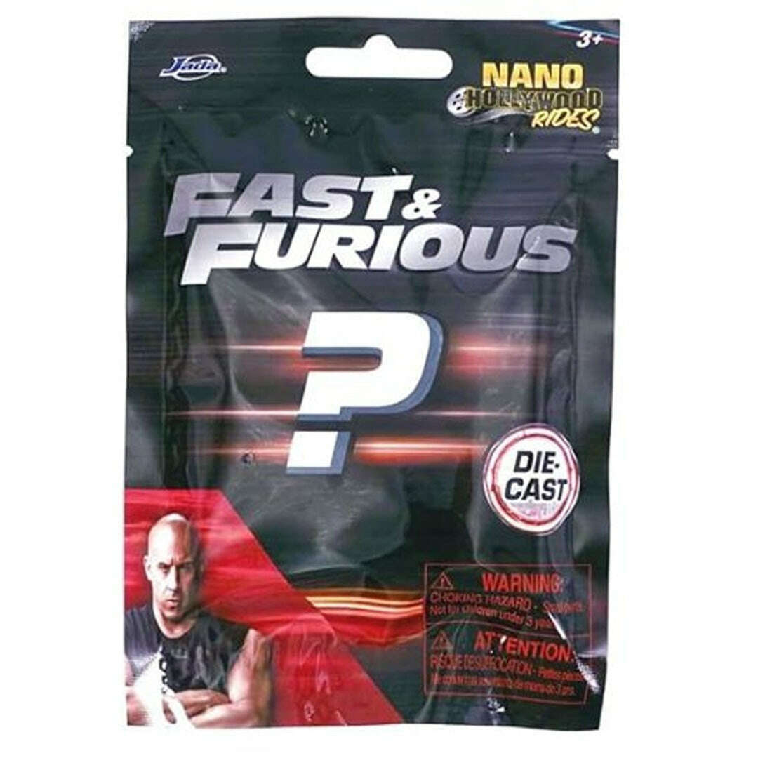 Toys N Tuck:Jada 1:65 Nano Hollywood Rides Fast & Furious Blind Bag,Fast