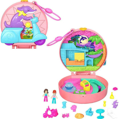 Toys N Tuck:Polly Pocket Adventure Moped Compact,Polly Pocket