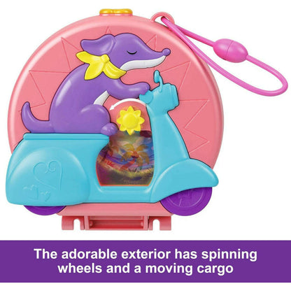 Toys N Tuck:Polly Pocket Adventure Moped Compact,Polly Pocket