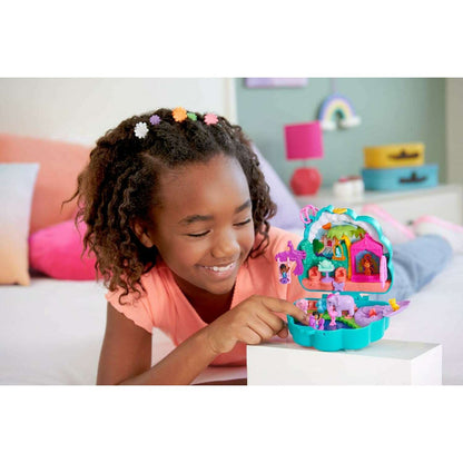 Toys N Tuck:Polly Pocket Peacock Garden Compact,Polly Pocket