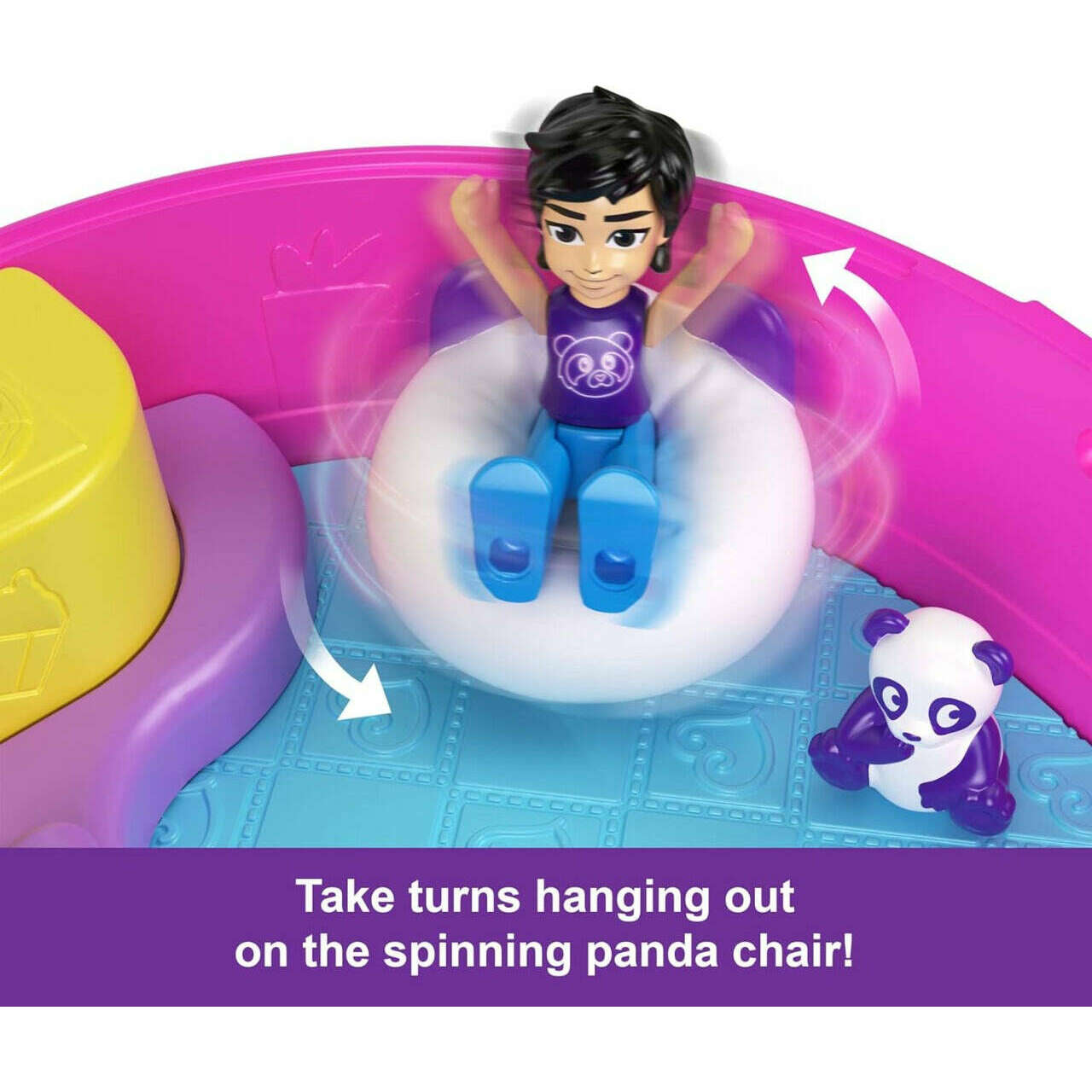 Toys N Tuck:Polly Pocket Bubble Tea Panda Compact,Polly Pocket