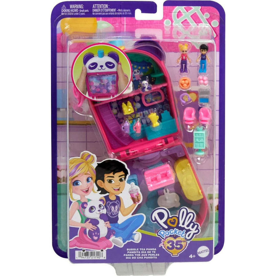 Toys N Tuck:Polly Pocket Bubble Tea Panda Compact,Polly Pocket