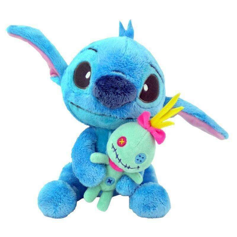 Toys N Tuck:Disney Stitch & Scrump 9 Inch Plush,Disney