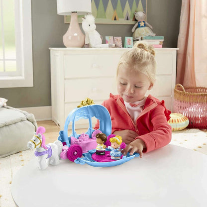 Toys N Tuck:Fisher-Price Little People Disney Princess Cinderella's Dancing Carriage,Little People