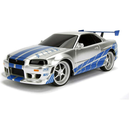 Toys N Tuck:Fast & Furious R/C 1:24 - Brian's Nissan Skyline GR-R [BNR344],Fast & Furious