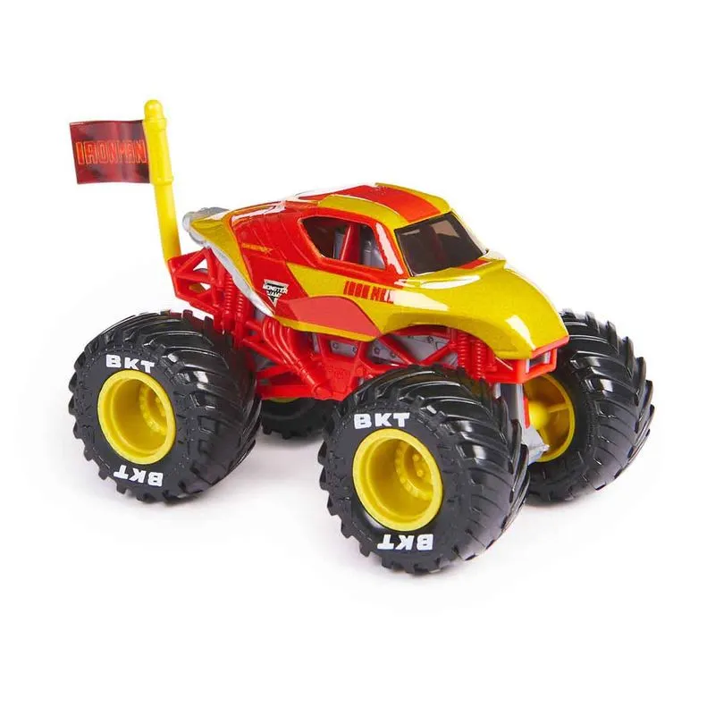 Toys N Tuck:Monster Jam 1:64 Series 1 Marvel Iron Man,Monster Jam