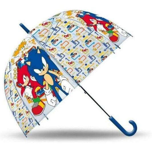 Toys N Tuck:Sonic The Hedgehog Transparent Umbrella,Sonic The Hedgehog