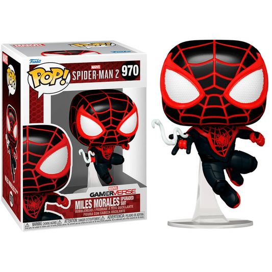 Toys N Tuck:Pop Vinyl - Marvel Spider-Man 2 Gamerverse - Miles Morales Upgraded Suit 970,Marvel