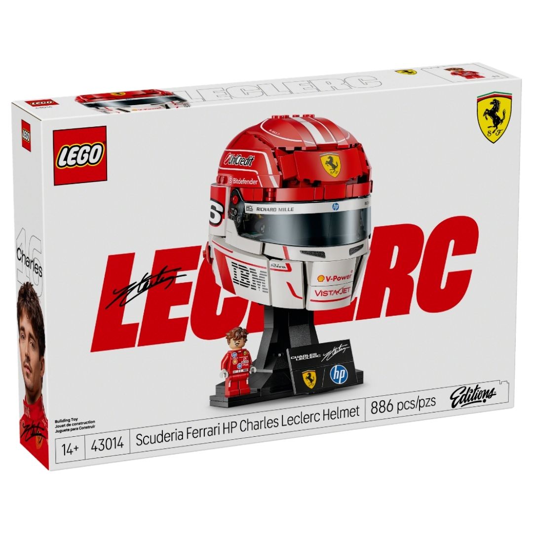 Lego 43014 Editions Scuderia Ferrari HP Charles Leclerc Helmet