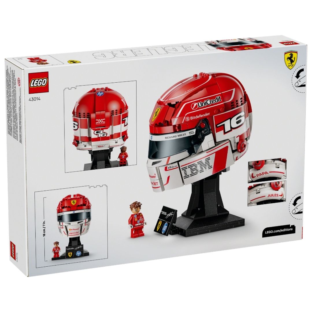 Lego 43014 Editions Scuderia Ferrari HP Charles Leclerc Helmet