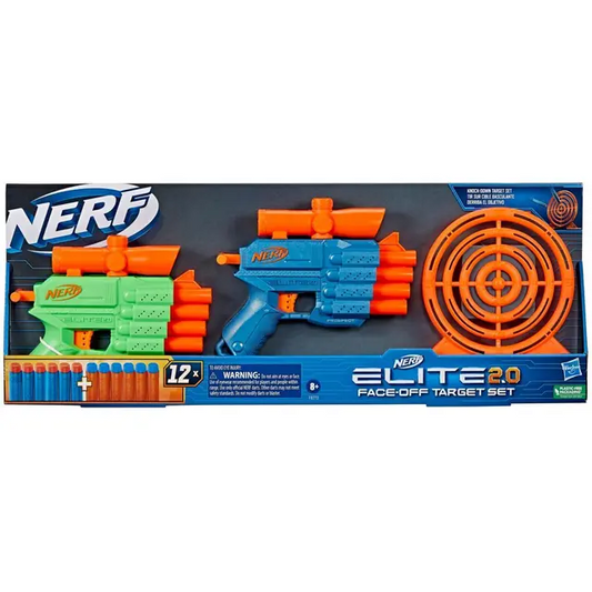 Toys N Tuck:Nerf Elite 2.0 Face Off Target Set,Nerf