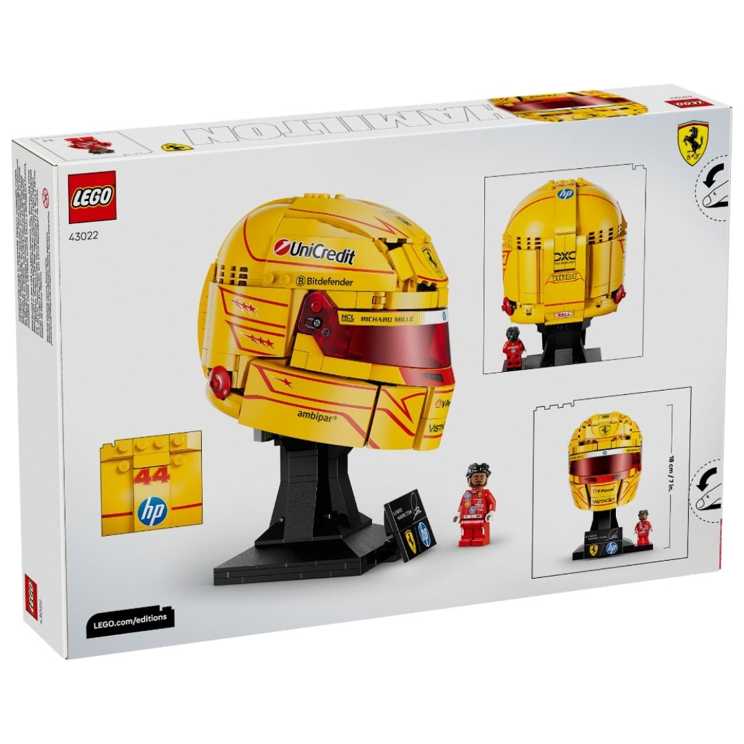 Lego 43022 Editions Scuderia Ferrari HP Lewis Hamilton Helmet