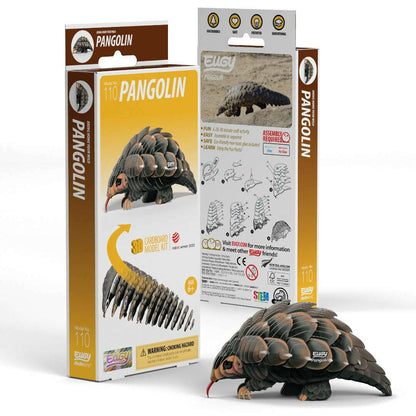 Toys N Tuck:Eugy 3D Model 110 Pangolin,Eugy