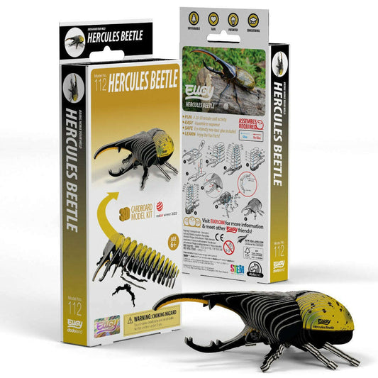 Toys N Tuck:Eugy 3D Model 112 Hercules Beetle,Eugy